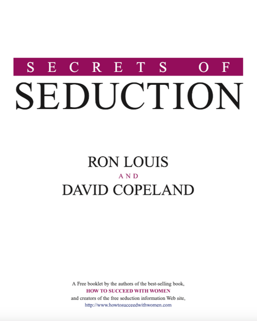 Secrets Of Seduction eBook